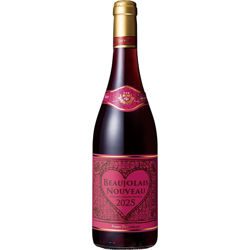 Amazon.co.jp: 2025年 ピエール ポネル ボジョレーヌーボー 750ml